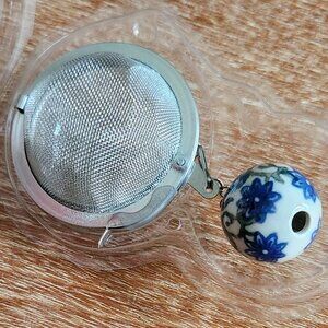 Polish Pottery Small Tea Ball strainer